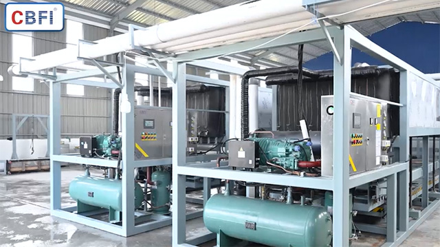 توريد وتركيب ماكينتي أوتوماتيكية لإنتاج كتل الثلج بسعة 15 طن في تاراكان – إندونيسيا